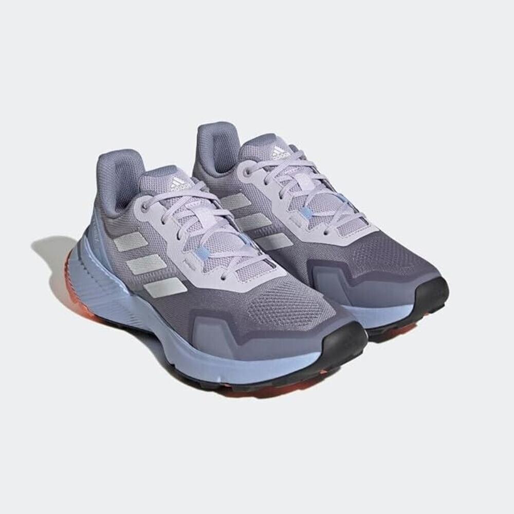 adidas Unisex Terrex Soulstride Trail Women Running Shoes Violet/White 10 M